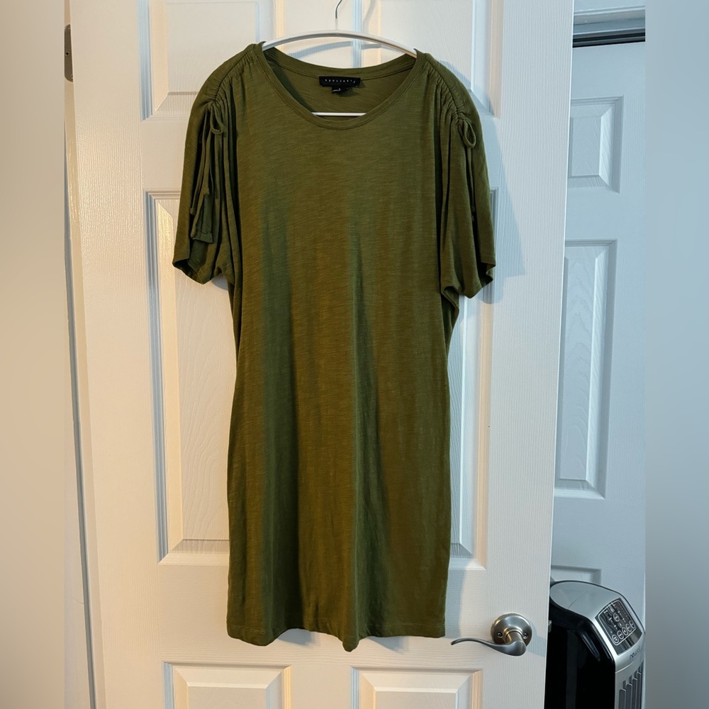 Sanctuary Size Small T Shirt Dress Army Green